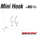 Крючок офсет Decoy MG-1 Mini Hook