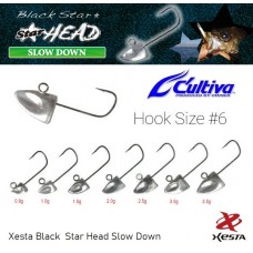 Джигголовка Xesta Black Star Head  Slow Down