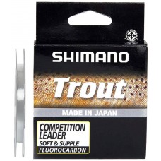 Флюорокарбон Shimano Trout Competition Leader Soft & Supple Fluorocarbon