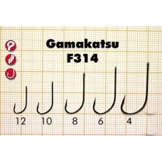 Крючок Gamakatsu F-Serie F314 N/L Black