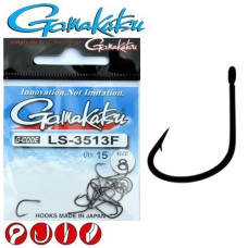 Крючок Gamakatsu LS-Serie LS-3513F N/L Black