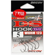 Крючок дроп-шот Decoy Worm 123 DS Hook Masubari