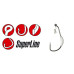 Крючок офсет Gamakatsu Weighted Superline Spring-Lock Black