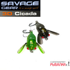 Воблер Savage Gear 3D Cicada 3.3cm 3.5g Воблер Savage Gear 3D Cicada 3.3cm 3.5g