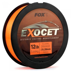 Волосінь FOX Exocet Fluoro Orange Mono 1000m