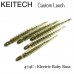  
Keitech Custom Leech: 474 Electric Baby Bass