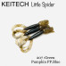  
Keitech Little Spider: 207 Green Pampkin Pp. Flk