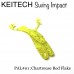  
Keitech Swing Impact: PAL 01 Chartreuse Red Flk