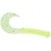 SPRO Ring Grub: Lime Chart Glow